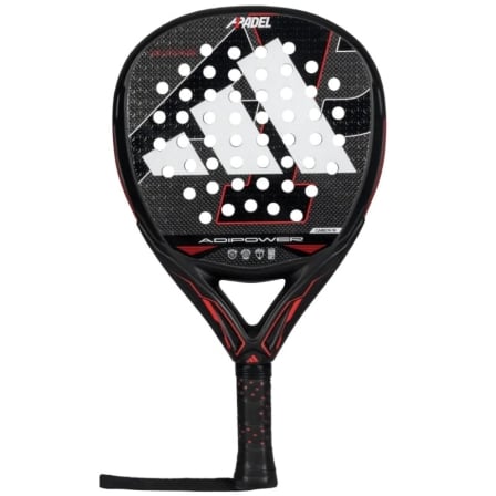 Pala de Pádel Adidas Adipower A1 2025/ Negra | TecnoSoft art adi pala20pad20adipower20a12025 1