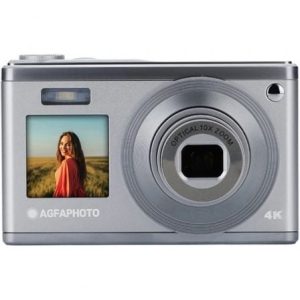 Cámara Digital AgfaPhoto Realishot DC9200/ 24MP/ Plateada | TecnoSoft art agf cam dc9200 sv 1