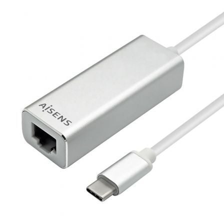 Adaptador USB Tipo-C – RJ45 Aisens A109-0341/ 1000Mbps | TecnoSoft art ais adp20a109 0341 1
