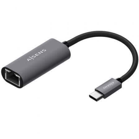 Adaptador USB Tipo-C – RJ45 Aisens A109-0709/ 1000Mbps | TecnoSoft art ais adp20a109 0709 1