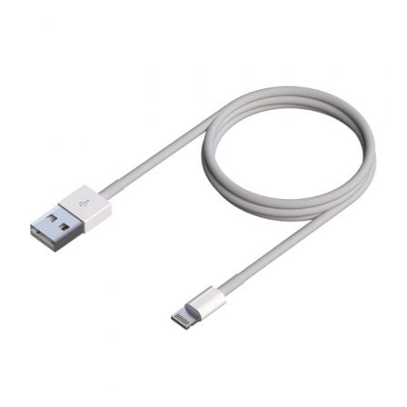 Cable USB 2.0 Lightning Aisens A102-0542/ USB Macho – Lightning Macho/ 50cm/ Blanco | TecnoSoft art ais cab a102 0542 1