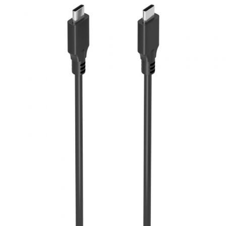 Cable USB 3.2 Tipo-C Aisens A107-0874 20GBPS 5A 100W/ USB Tipo-C Macho – USB Tipo-C Macho/ Hasta 100W/ 20Gbps/ 2m/ Gris | TecnoSoft art ais cab a107 0874 1