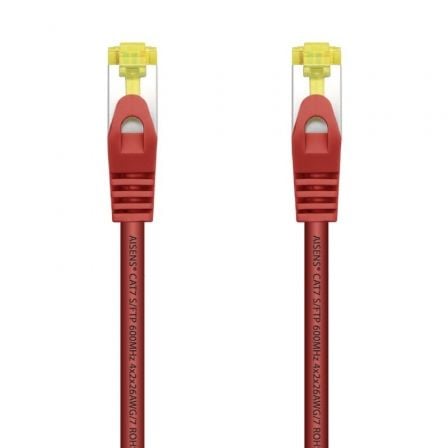 Cable de Red RJ45 SFTP Aisens A146-0469 Cat.7/ 50cm/ Rojo | TecnoSoft art ais cab a146 0469 1