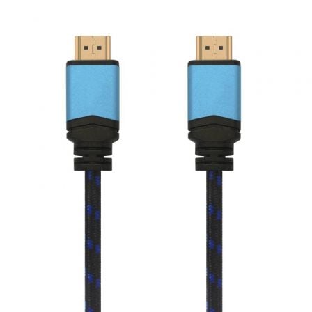 Cable HDMI 2.0 4K Aisens A120-0360/ HDMI Macho – HDMI Macho/ 10m/ Negro y Azul | TecnoSoft art ais cab20a120 0360 1