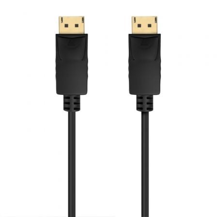 Cable DisplayPort 1.2 CCS 4K Aisens A124-0737/ DisplayPort Macho – DisplayPort Macho/ Hasta 5W/ 2300Mbps/ 50cm/ Negro | TecnoSoft art ais cab20a124 0737 1