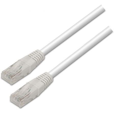Cable de Red RJ45 UTP Aisens A133-0197/ Cat.5e/ 1m/ Blanco | TecnoSoft art ais cab20a133 0197 1