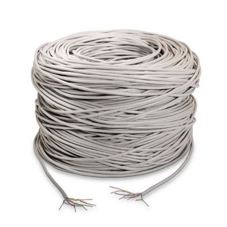 Bobina de Cable RJ45 UTP Aisens A133-0209 Cat.5e/ 305m/ Gris | TecnoSoft art ais cab20a133 0209 1