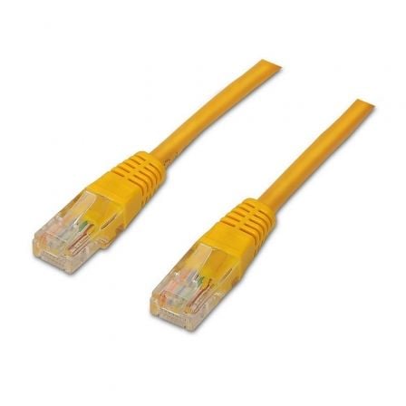 Cable de Red RJ45 UTP Aisens A135-0254/ Cat.6/ 1m/ Amarillo | TecnoSoft art ais cab20a135 0254 1