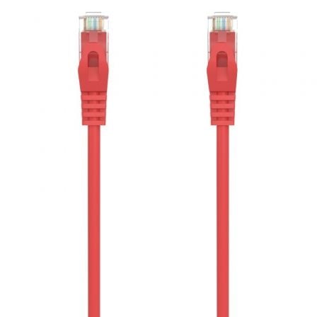 Cable de Red RJ45 AWG24 UTP Aisens A145-0557 Cat.6A/ LSZH/ 30cm/ Rojo | TecnoSoft art ais cab20a145200557 1