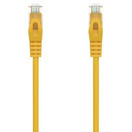 Cable de Red RJ45 AWG24 UTP Aisens A145-0564 Cat.6A/ LSZH/ 30cm/ Amarillo | TecnoSoft art ais cab20a145200564 1