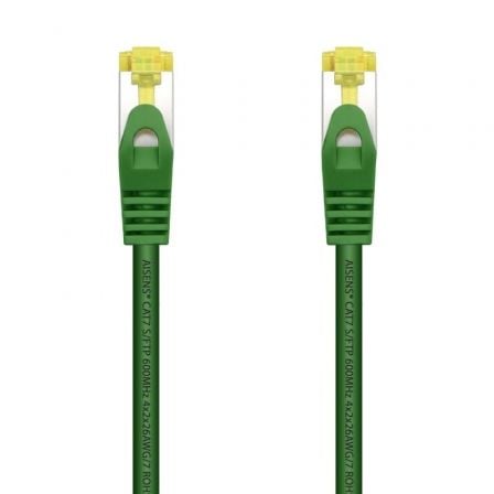 Cable de Red RJ45 SFTP Aisens A146-0482 Cat.7/ 1m/ Verde | TecnoSoft art ais cab20a146 0482 1