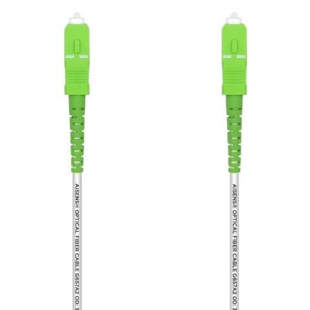 Cable de Fibra Óptica G657A2 3.0 Aisens A152-0499/ LSZH/ 15m/ Blanco | TecnoSoft art ais cab20a152 0499 1