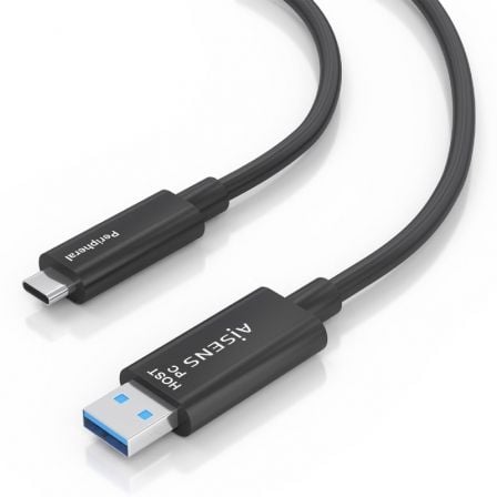 Cable USB 3.2 Tipo-C AOC Aisens A157-0925/ USB Tipo-C Macho – USB Macho/ 10Gbps/ 15m/ Negro | TecnoSoft art ais cab20a157 0925 1