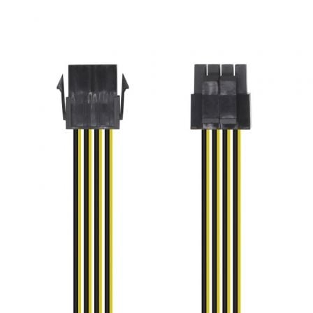 Cable de Alimentación Microprocesador Aisens A131-0419/ Molex -4+4 PIN Macho – Molex 8 PIN Hembra/ 30cm | TecnoSoft art ais cab20al20cpu20a131 0419 1
