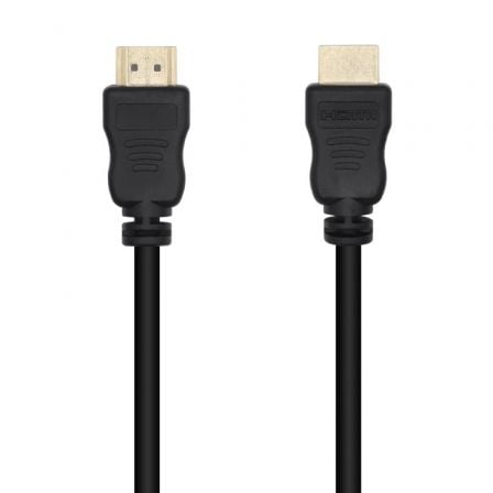 Cable HDMI 1.4 14+1 CCS Aisens A119-0530/ HDMI Macho – HDMI Macho/ 2m/ Negro | TecnoSoft art ais cab20hdmi20a119 0530 1