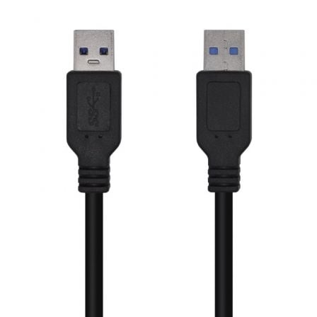 Cable USB 3.0 Aisens A105-0448/ USB Macho – USB Macho/ 3m/ Negro | TecnoSoft art ais cab20usb20a105 0448 1