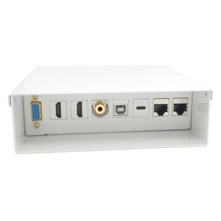 Caja de Conexiones Aisens A127-0720/ VGA – 2x HDMI – Jack 3.5 – USB Tipo-C – USB – 2x RJ45 | TecnoSoft art ais caja20a127 0720 1