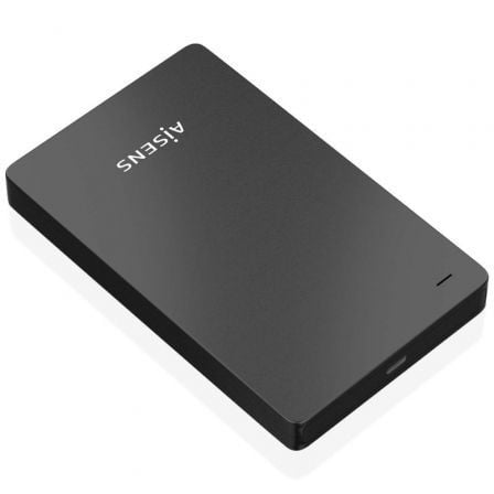 Caja Externa para Disco Duro de 2.5″ Aisens ASE-2542B/ USB 3.1/ Sin tornillos | TecnoSoft art ais caja20ais caja20ase 2542b 1