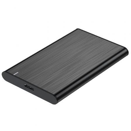 Caja Externa para Disco Duro de 2.5″ Aisens ASE-2525B/ USB 3.1/ Sin tornillos | TecnoSoft art ais caja20ase 2525b 1