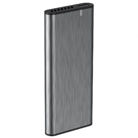 Caja Externa para Disco SSD M.2 SATA Aisens ASM2-007GRY/ USB 3.1 Gen1/ Sin Tornillos | TecnoSoft art ais caja20asm2 007gry 1