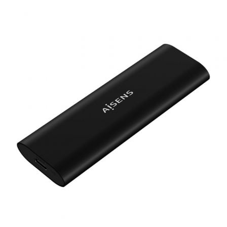 Caja Externa para Disco SSD M.2 SATA/NVMe Aisens ASM2-014B/ USB 3.2/ Sin tornillos | TecnoSoft art ais caja20asm2 014b 1