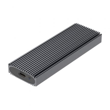 Caja Externa para Disco SSD M.2 NVMe Aisens ASM2-023GR/ USB 3.2/ Sin tornillos | TecnoSoft art ais caja20asm2 023gr 1