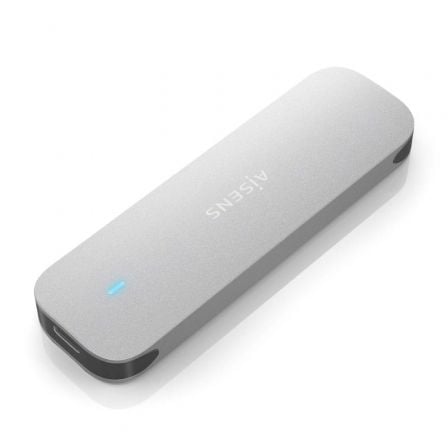 Caja Externa para Disco SSD M.2 NVMe Aisens ASM2-025SL/ USB 3.2/ Sin tornillos | TecnoSoft art ais caja20asm2 025sl 1