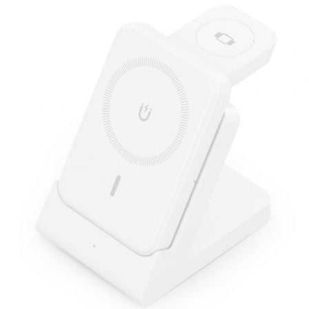 Base de carga Inalámbrica Aisens ASCH-15W4WC063-W/ 15W/ Blanco | TecnoSoft art ais car asch 15w4wc063 w 1