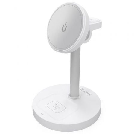 Base de carga Inalámbrica Aisens ASCH-15W3WC065-W/ 15W/ Blanco | TecnoSoft art ais car20asch 15w3wc065 w 1