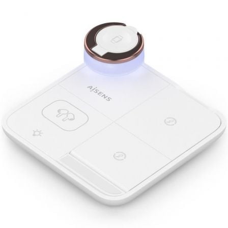 Base de carga Inalámbrica Aisens ASCH-15W4WC061-W/ 15W/ Blanco | TecnoSoft art ais car20asch 15w4wc061 w 1