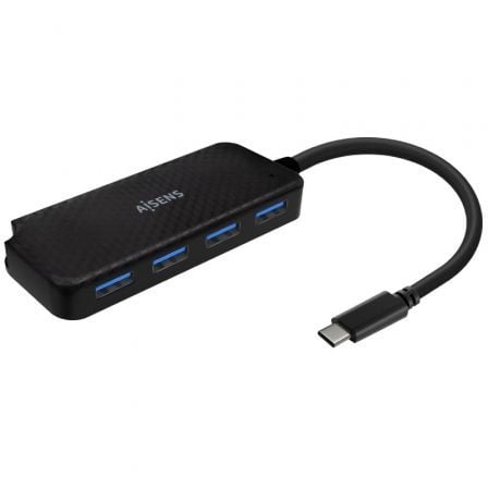 Hub USB Tipo-C Aisens A109-0715/ 4xUSB | TecnoSoft art ais hub20a109 0715 1