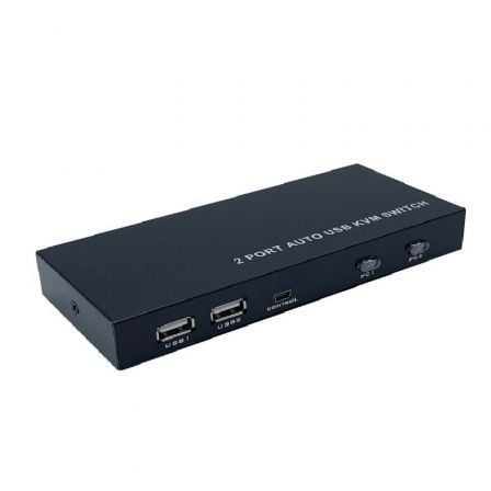 Conmutador KVM HDMI Aisens A111-0400/ 2PC con 1 sólo teclado y ratón | TecnoSoft art ais kvm20a111 0400 1