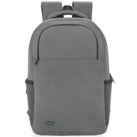 Mochila Aisens Premium ASBG-BP083-GR para Portátiles hasta 15.6″/ Gris | TecnoSoft art ais moc20asbg bp083 gr 1