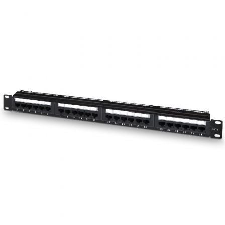 Patch Panel Aisens A141-0509/ 24 Puertos/ Cat.6/ Altura 1U/ Gestión de Cables | TecnoSoft art ais patch20a141 0509 1