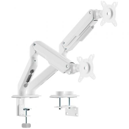 Soporte de Mesa con Contrapeso para 2 Monitores Aisens DT32TSR-439/ Giratorio/ Inclinable/ hasta 9kg | TecnoSoft art ais sop20dt32tsr 439 1
