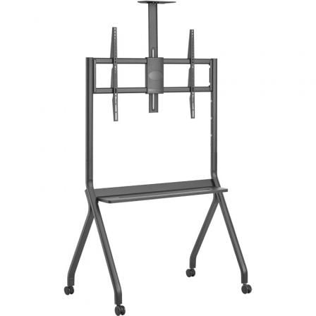 Soporte de Suelo con Ruedas Aisens FT86FE-369 para TV de 55-100″/ hasta 120kg | TecnoSoft art ais sop20ft86fe 369 1