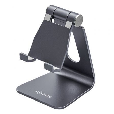 Soporte para Smartphone/Tablet Aisens MS1PM-083/ Gris | TecnoSoft art ais sop20ms1pm 08320gy 1