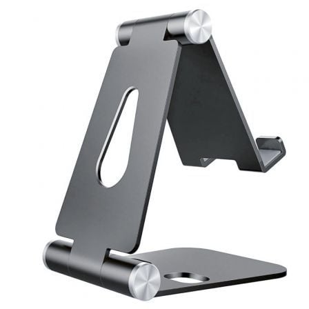 Soporte para Smartphone/Tablet Aisens MS2PM-088/ Gris | TecnoSoft art ais sop20ms2pm 08820gy 1