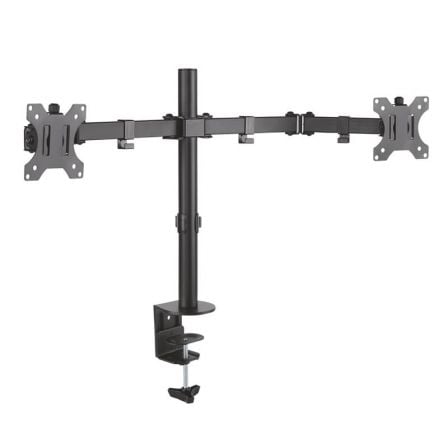 Soporte de Mesa para 2 Monitores Aisens DT32TSR-041/ Giratorio/ Inclinable/ hasta 8kg | TecnoSoft art ais soporte20dt32tsr 041 1