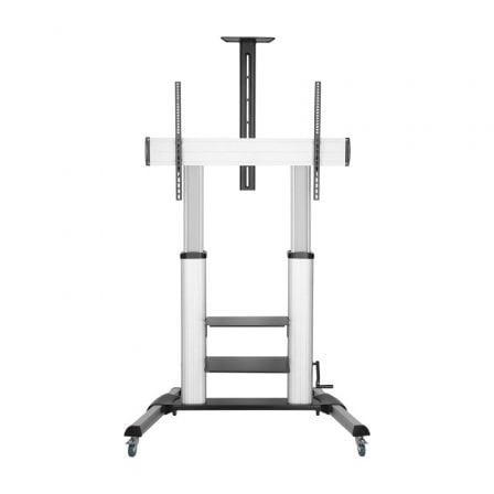 Soporte de Suelo Inclinable con Ruedas y Manivela Aisens FT100TE-125 para TV 60-100″/ hasta 100kg | TecnoSoft art ais soporte20ft100te 125 1