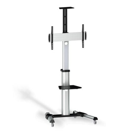 Soporte de Suelo Inclinable con Ruedas Aisens FT70TRE-037 para TV 37-70″/ hasta 50kg | TecnoSoft art ais soporte20ft70tre 037 1