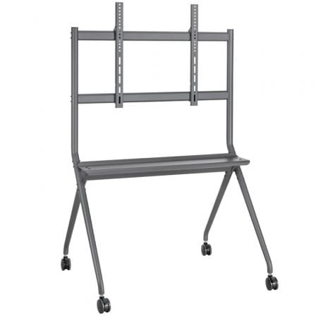 Soporte de Suelo con Ruedas Aisens FT86FE-143 para TV o Pantalla Interactiva 50″-86″/ hasta 120kg | TecnoSoft art ais soporte20ft86fe 143 1