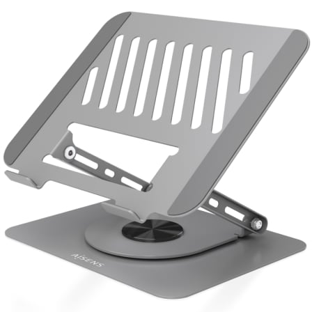 Soporte de Sobremesa Aisens LP5SXL-487 para Portátil de 10-17″/ hasta 3kg | TecnoSoft art ais soporte20lp5sxl 487 1
