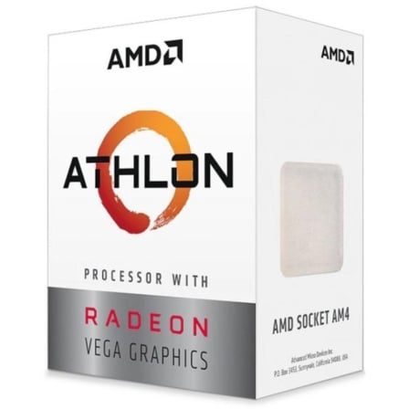 Procesador AMD Athlon 3000G 3.5GHz Socket AM4 | TecnoSoft art amd athlon20yd3000c6m2ofh 1