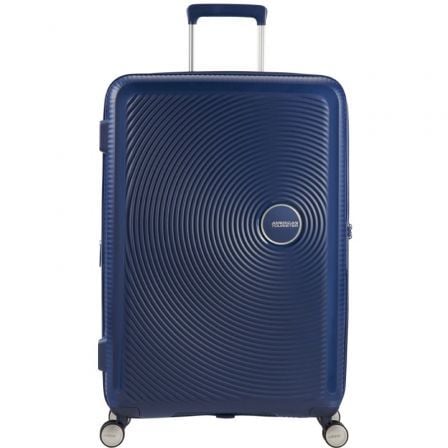 Maleta Mediana American Tourister SoundBox Spinner 67cm/ 67×46.5x29cm/ 4 Ruedas/ Azul Marino | TecnoSoft art amt maleta2088473 1552 1