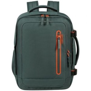 Mochila American Tourister Take2cabin S/M para Portátiles hasta 15.6″/ 26.5L/ Verde Oscuro | TecnoSoft art amt moc 159226 1257 1