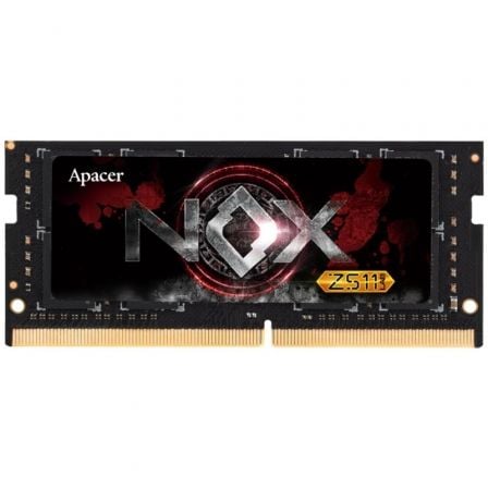 Memoria RAM Apacer NOX 16GB/ DDR4/ 3200MHz/ 1.2V/ CL20/ SODIMM | TecnoSoft art apa 16gb20a4s16g32clybdaa 1 1
