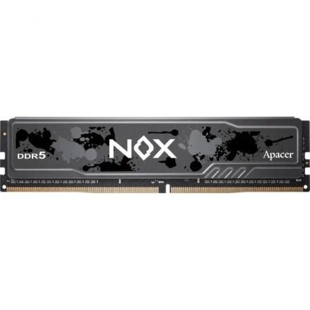 Memoria RAM Apacer NOX 16GB/ DDR5/ 5600MHz/ 1.25V/ CL40/ DIMM | TecnoSoft art apa 16gb20ah5u16g56c522mbaa 1 1