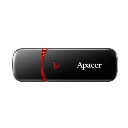 Pendrive 32GB Apacer AH333 Mysterious Black USB 2.0 | TecnoSoft art apa jetflash20ah333203220bk 1
