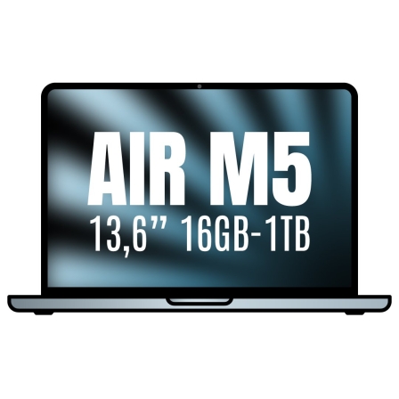 Apple Macbook Air 13,6″/ M5 10-Core CPU/ 16GB/ 1TB SSD/ 10-Core GPU/ Azul | TecnoSoft art apl book air mdhj4ybardera 1
